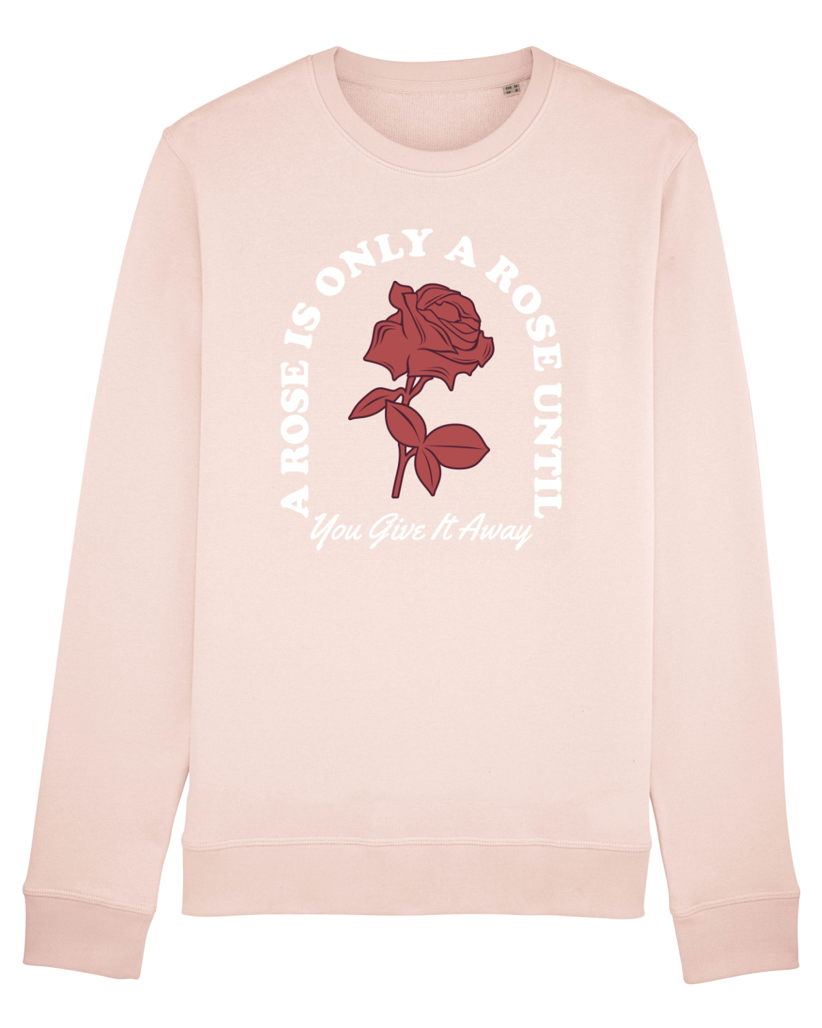 Bluză mânecă lungă Unisex Rise Candy Pink