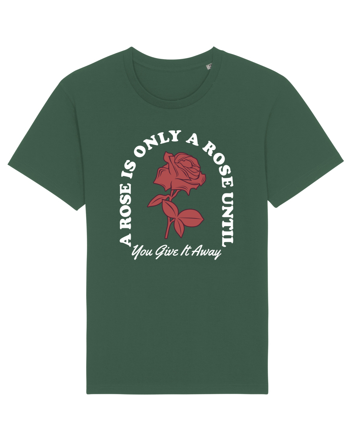 Tricou mânecă scurtă Unisex Rocker Bottle Green