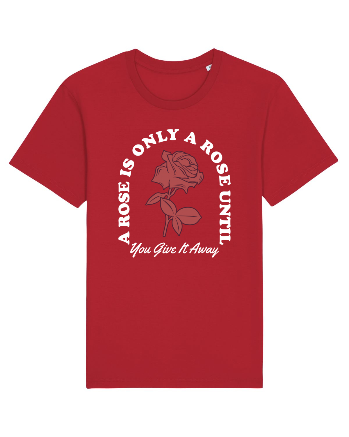 Tricou mânecă scurtă Unisex Rocker Red