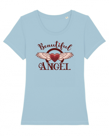 Pentru cupluri - Beautiful angel - AngelDevil1 Sky Blue