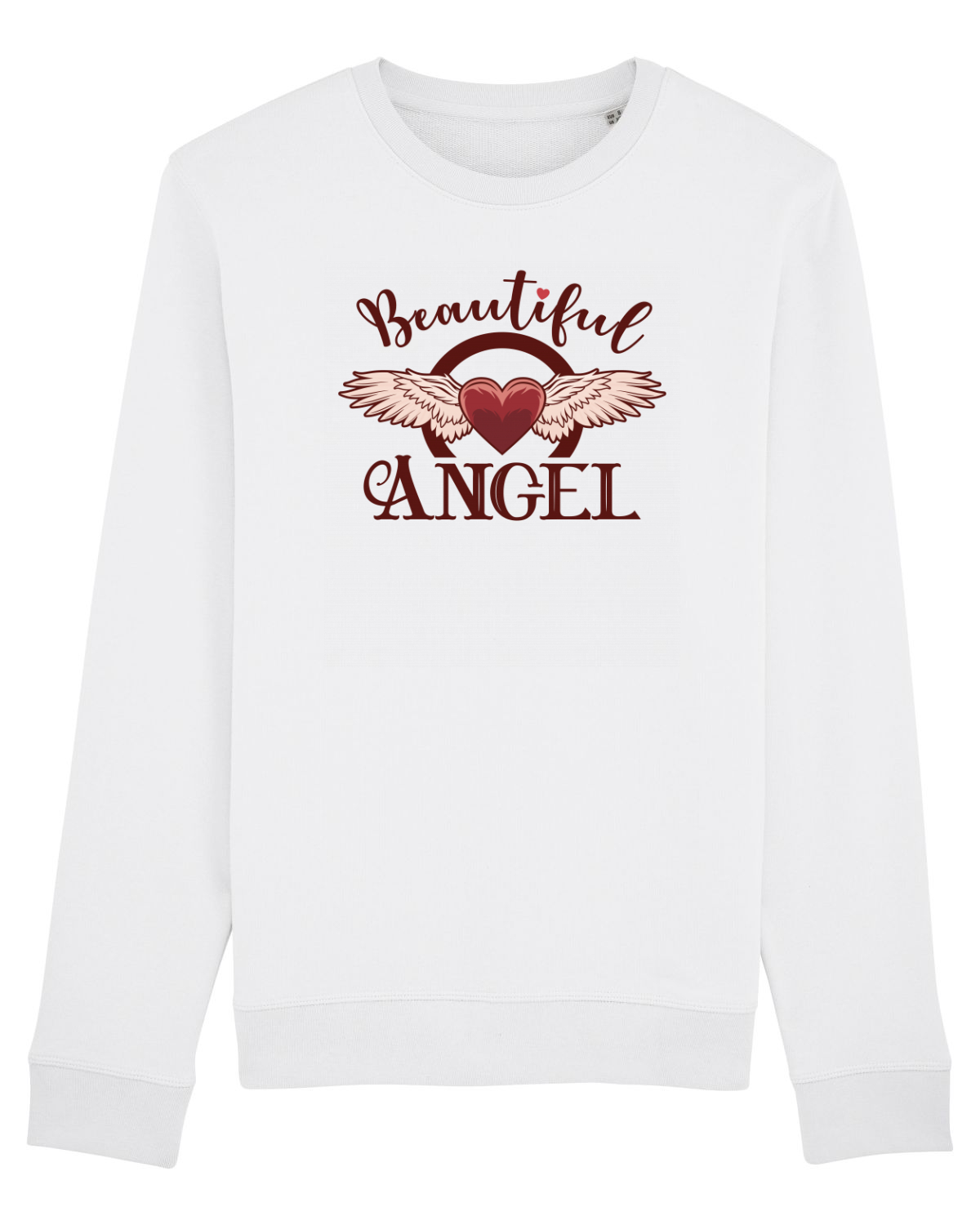 Bluză mânecă lungă Unisex Rise White