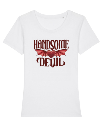 Pentru cupluri - Handsome devil - AngelDevil2 White