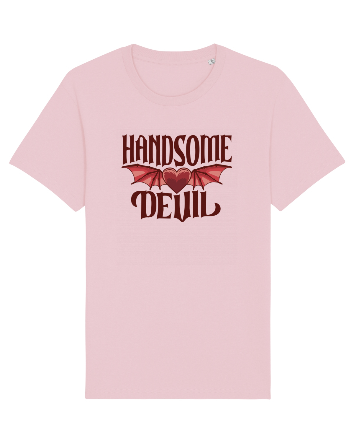 Tricou mânecă scurtă Unisex Rocker Cotton Pink