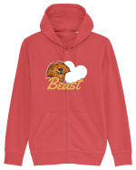 Pentru cupluri - Beast - BeastBeauty1 Hanorac cu fermoar Unisex Connector