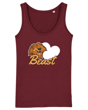 Pentru cupluri - Beast - BeastBeauty1 Burgundy