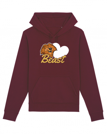 Pentru cupluri - Beast - BeastBeauty1 Burgundy