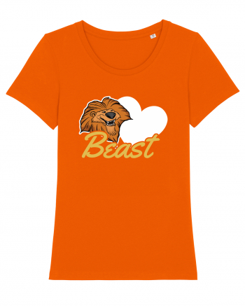 Pentru cupluri - Beast - BeastBeauty1 Bright Orange