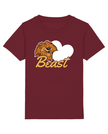 Pentru cupluri - Beast - BeastBeauty1 Burgundy