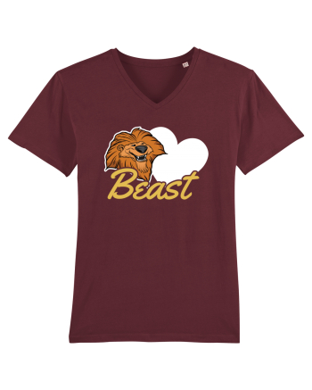 Pentru cupluri - Beast - BeastBeauty1 Burgundy