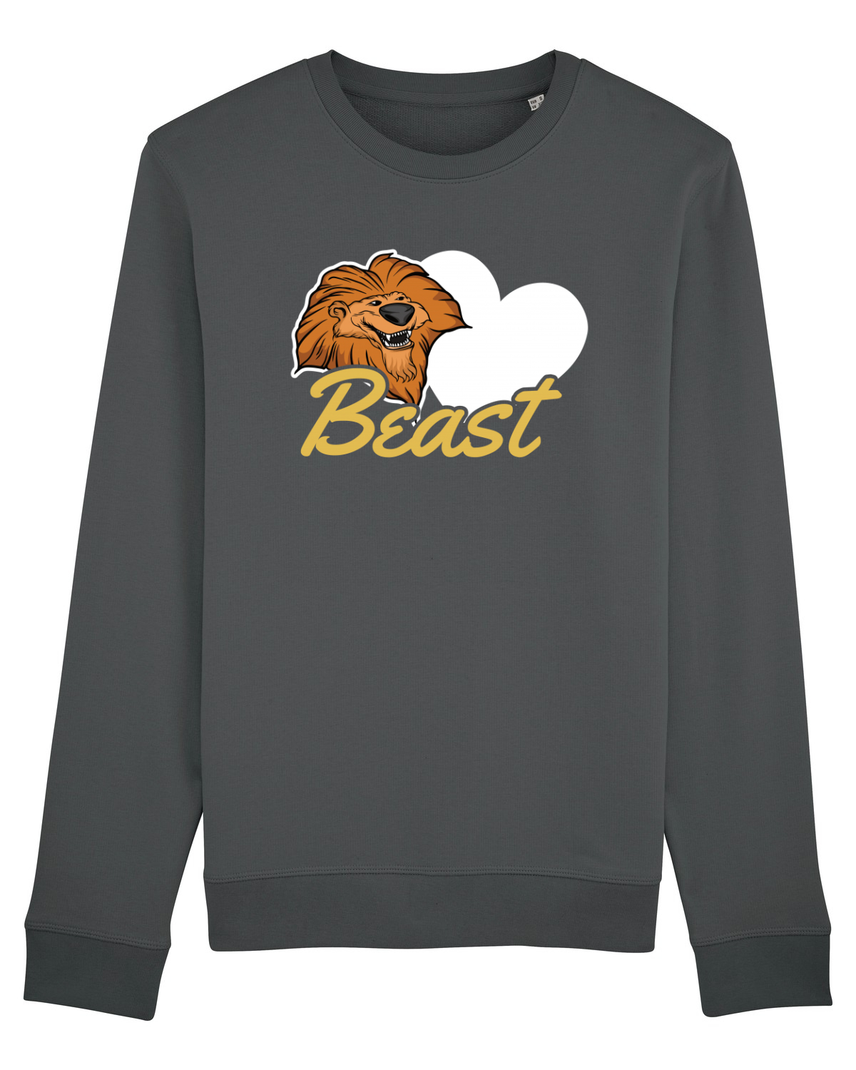 Bluză mânecă lungă Unisex Rise Anthracite