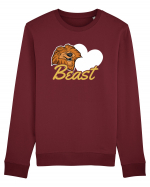 Pentru cupluri - Beast - BeastBeauty1 Bluză mânecă lungă Unisex Rise