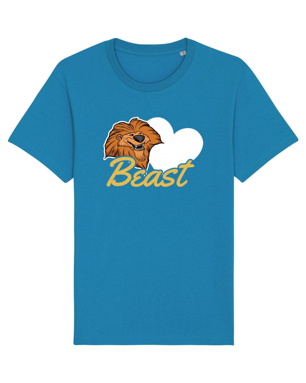 Tricou mânecă scurtă Unisex Rocker Azur