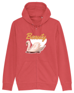 pentru cupluri - Beauty - BeastBeauty2 Hanorac cu fermoar Unisex Connector