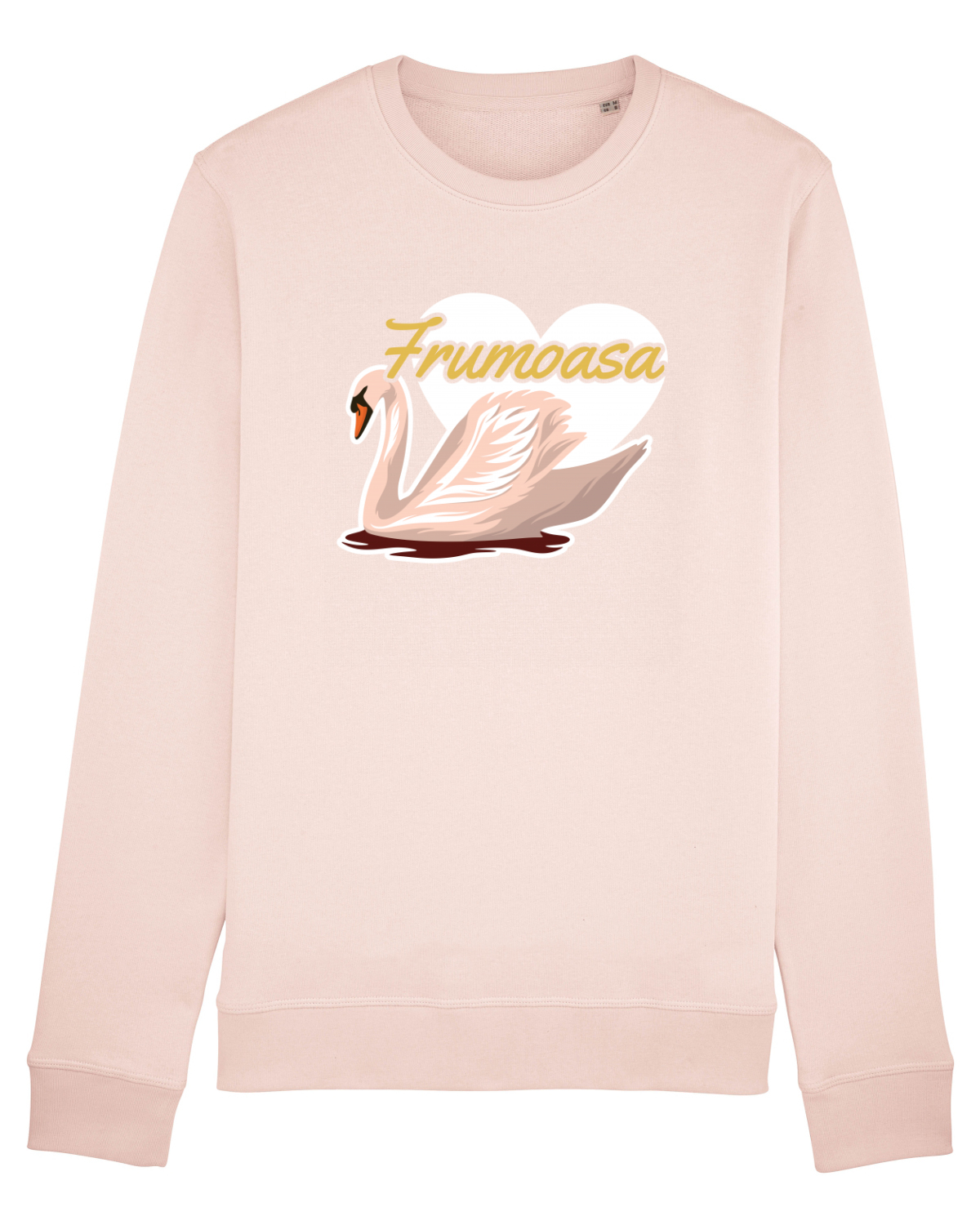 Bluză mânecă lungă Unisex Rise Candy Pink