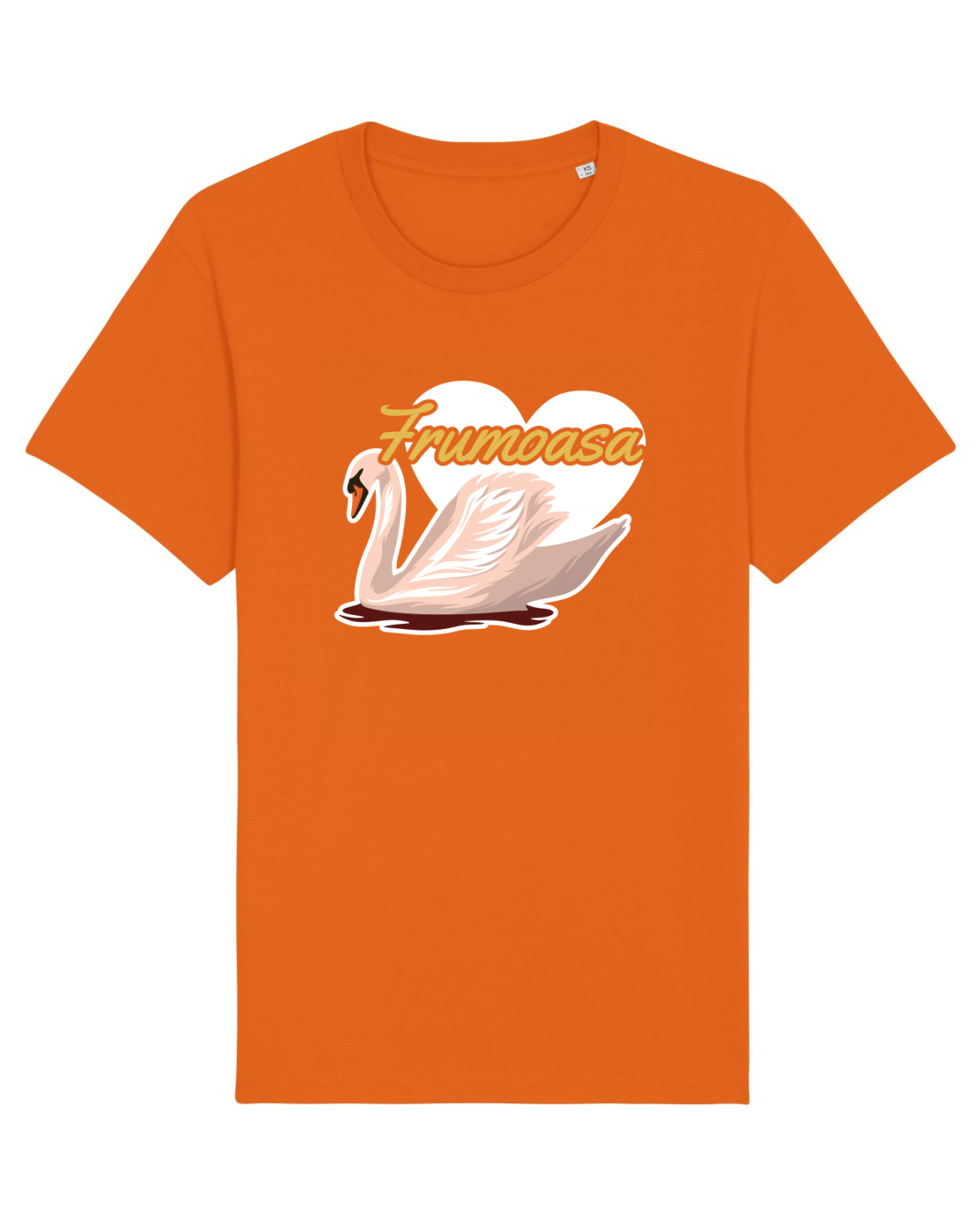 Tricou mânecă scurtă Unisex Rocker Bright Orange