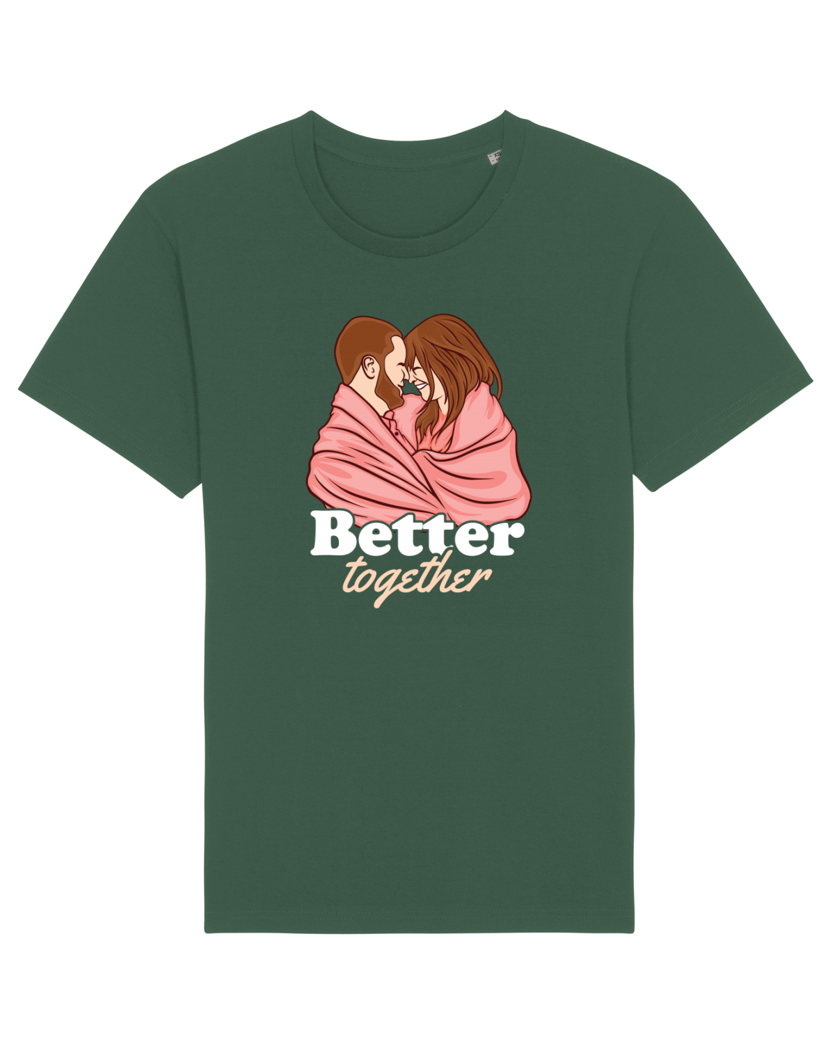 Tricou mânecă scurtă Unisex Rocker Bottle Green