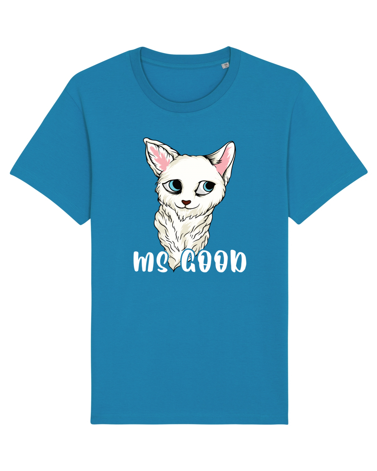 Tricou mânecă scurtă Unisex Rocker Azur