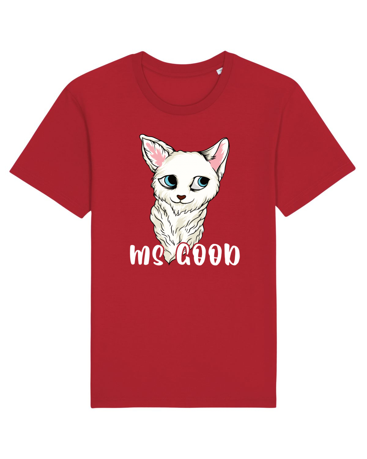 Tricou mânecă scurtă Unisex Rocker Red