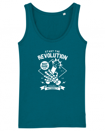 Revolution Skeleton White Ocean Depth