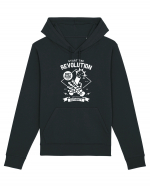 Revolution Skeleton White Hanorac Unisex Drummer