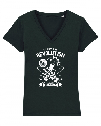 Revolution Skeleton White Black