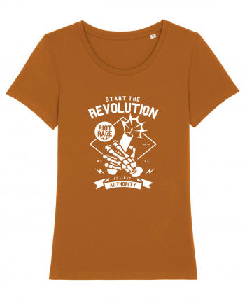 Revolution Skeleton White Roasted Orange