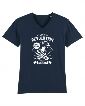 Revolution Skeleton White French Navy