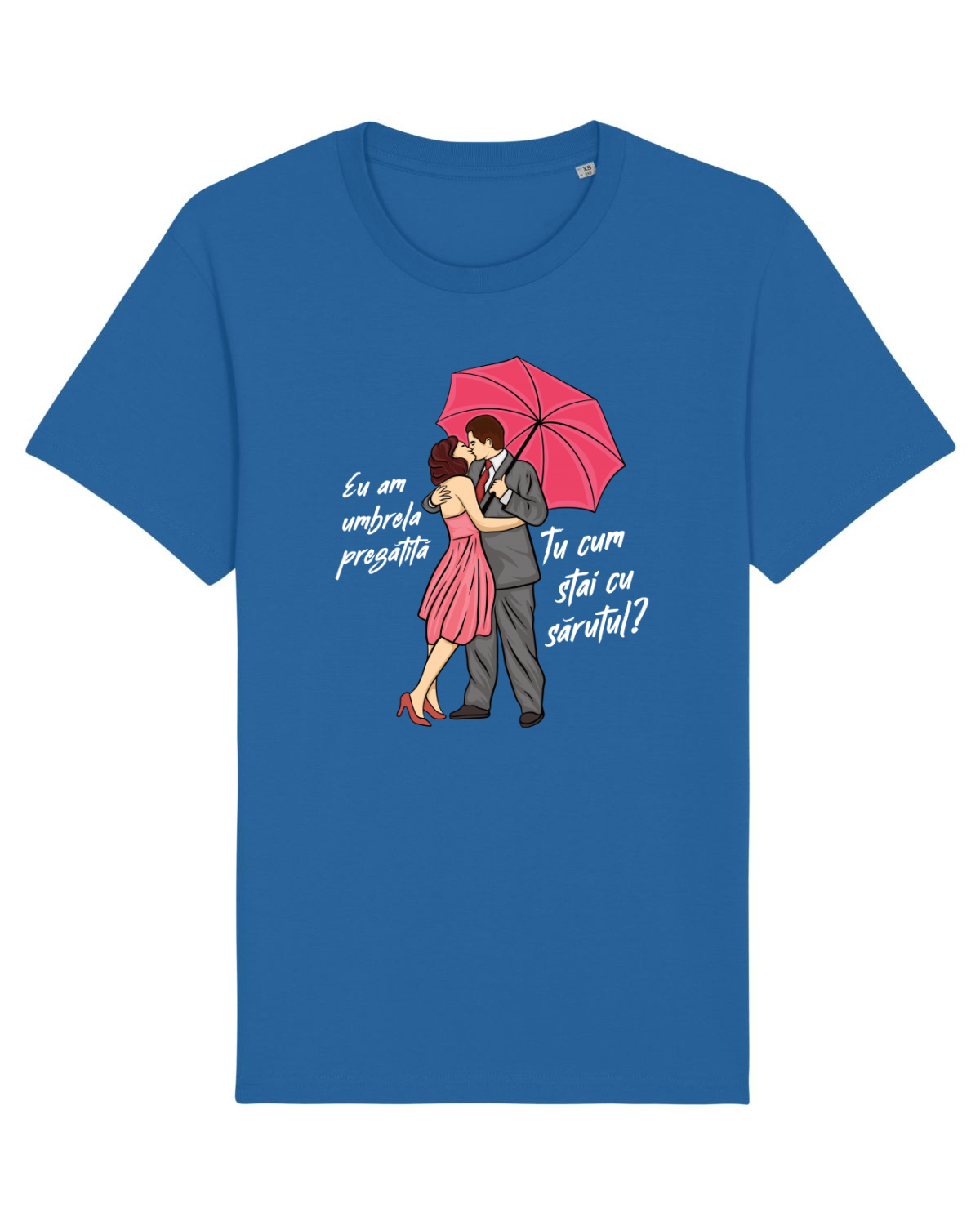 Tricou mânecă scurtă Unisex Rocker Royal Blue