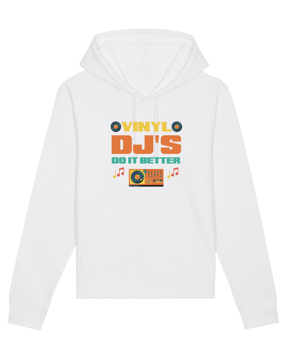 Hanorac Unisex Drummer White