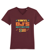 DJ Tricou mânecă scurtă guler V Bărbat Presenter