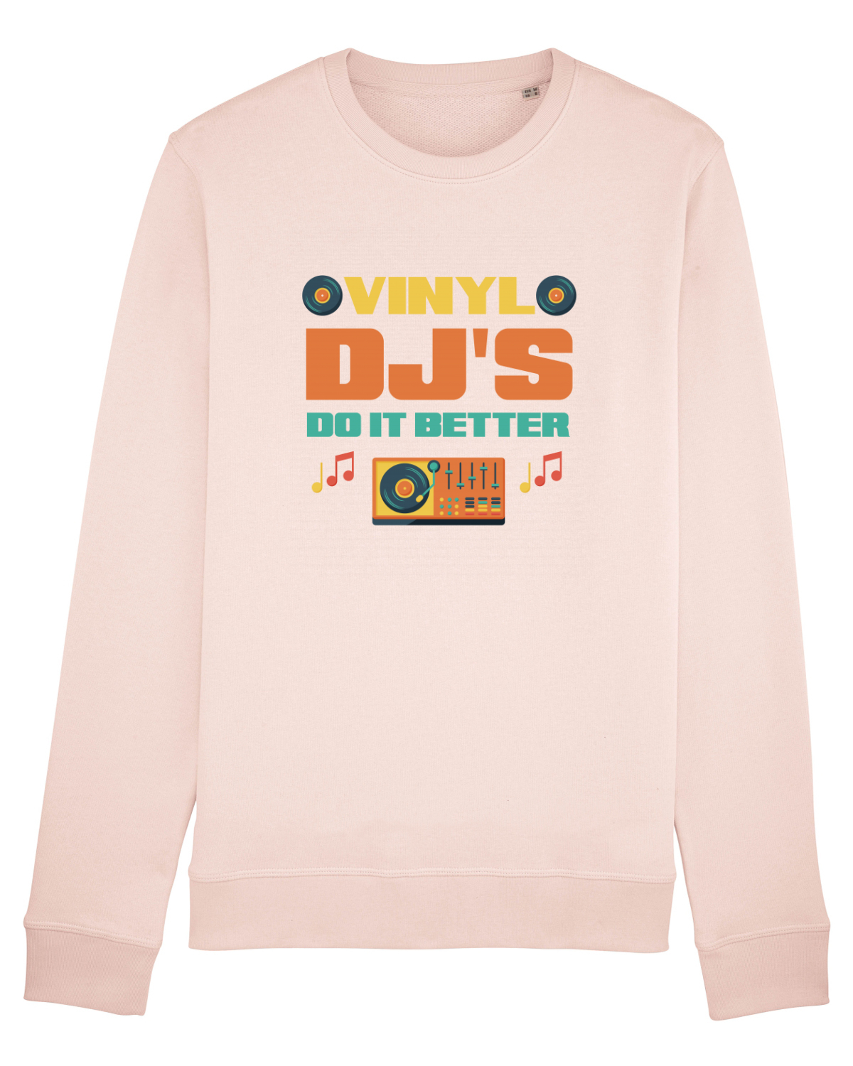 Bluză mânecă lungă Unisex Rise Candy Pink