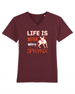 SPHYNX Tricou mânecă scurtă guler V Bărbat Presenter