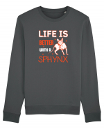 SPHYNX Bluză mânecă lungă Unisex Rise