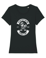 Stay Out Fighter White Tricou mânecă scurtă guler larg fitted Damă Expresser