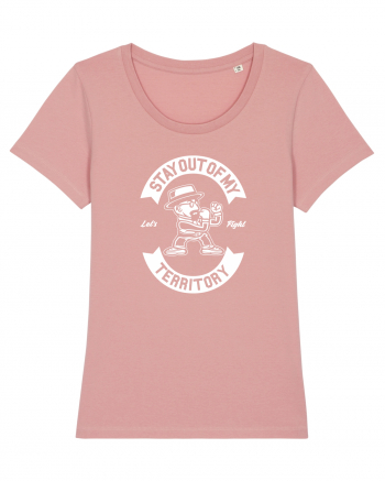 Stay Out Fighter White Canyon Pink