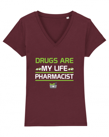 PHARMACIST Burgundy