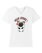Îmi caut perechea - Hello ladies Tricou mânecă scurtă guler V Bărbat Presenter
