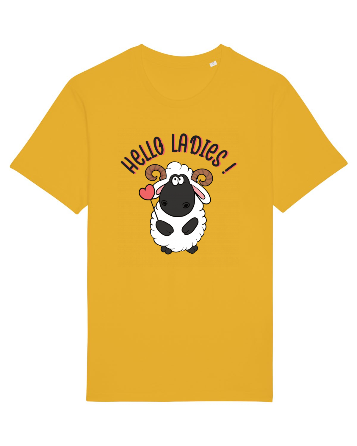 Tricou mânecă scurtă Unisex Rocker Spectra Yellow
