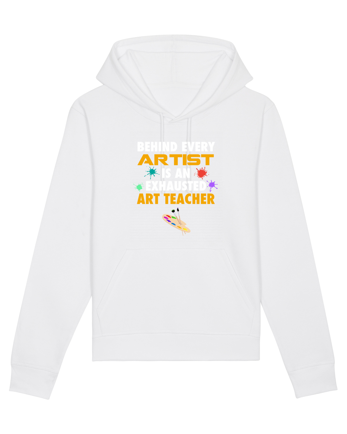 Hanorac Unisex Drummer White