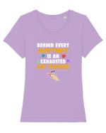 ART TEACHER Tricou mânecă scurtă guler larg fitted Damă Expresser