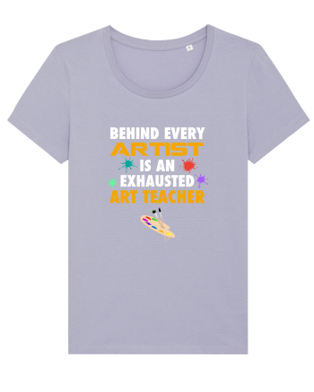 ART TEACHER Lavender