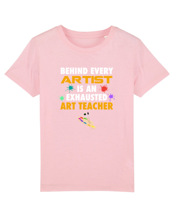 ART TEACHER Cotton Pink