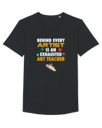 ART TEACHER Tricou mânecă scurtă guler larg Bărbat Skater