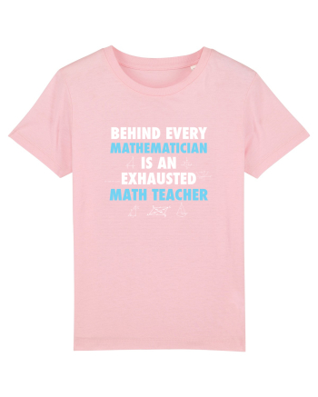 MATH TEACHER Cotton Pink