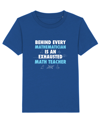 MATH TEACHER Majorelle Blue