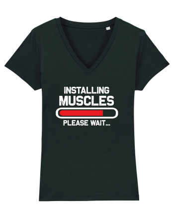 Installing Muscles Please Wait Black