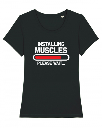 Installing Muscles Please Wait Black