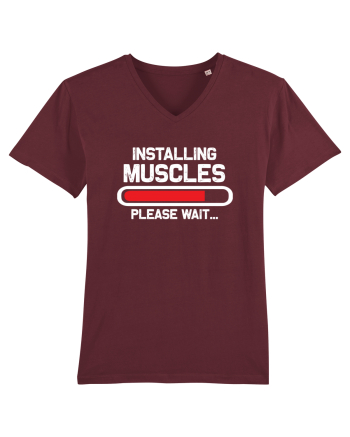 Installing Muscles Please Wait Burgundy