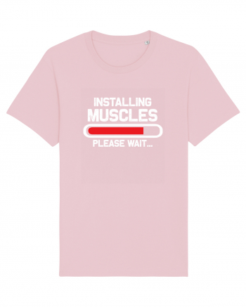 Installing Muscles Please Wait Cotton Pink