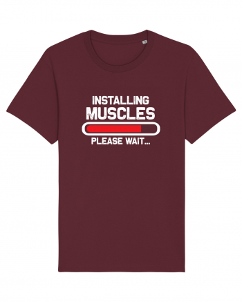 Installing Muscles Please Wait Burgundy